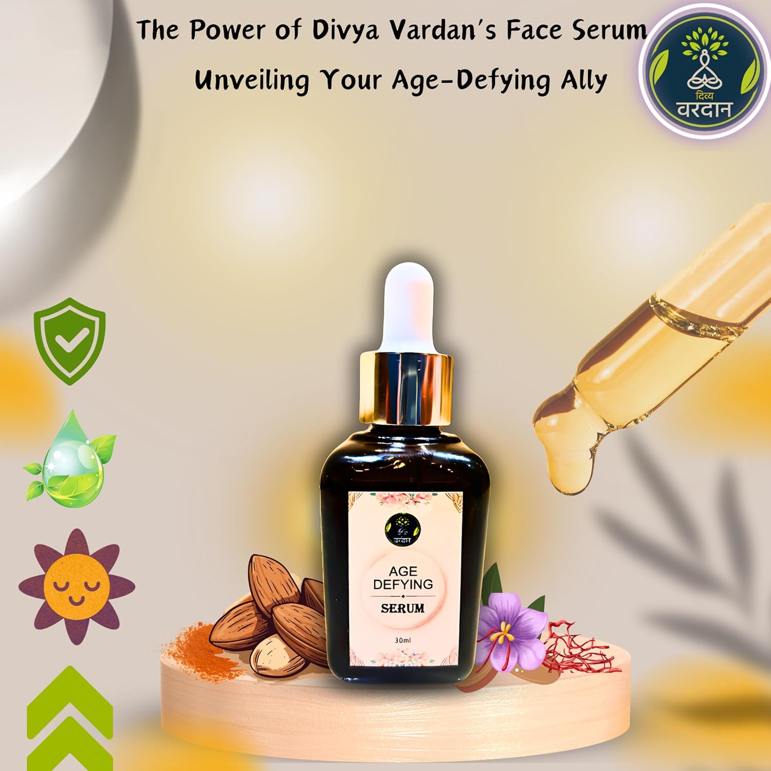 Divya Vardan Age Defying Serum – (30ml)