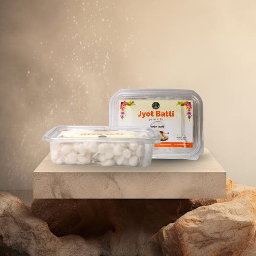 Pure Cotton Wicks for Daily Diya Lighting & Pooja Rituals