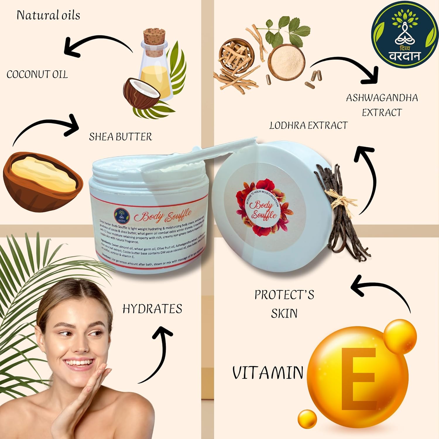 Divya Vardan Body Souffle