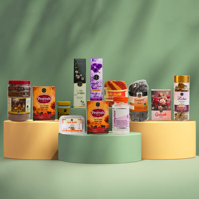 Puja Essentials Combo (12-in-1 Pack)