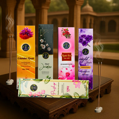 5 Divine Agarbatti Combo Pack